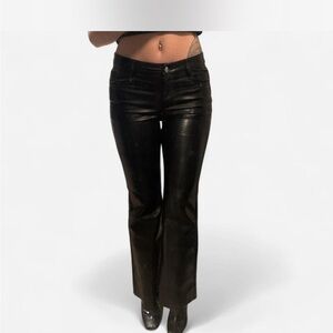 Wilfred Black Faux Leather Melina Pants
